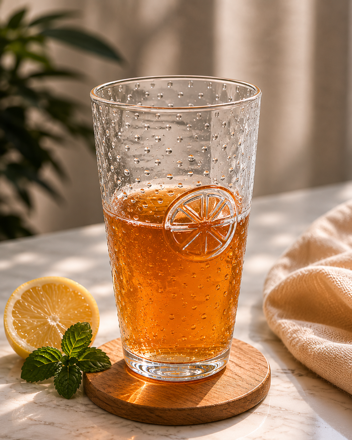 Crystal Citrus Glass